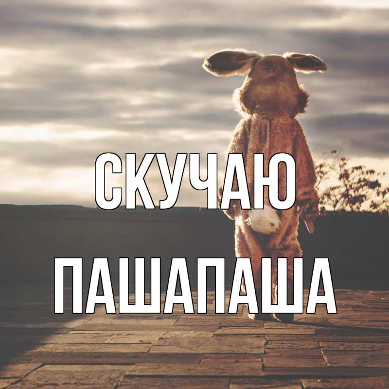 Картинка Скучаю, Пашапаша
