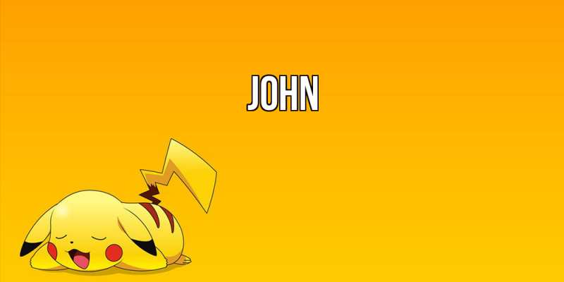 Картинка  с именем , John