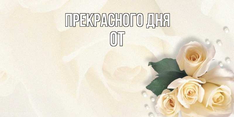 Картинка Прекрасного дня, От