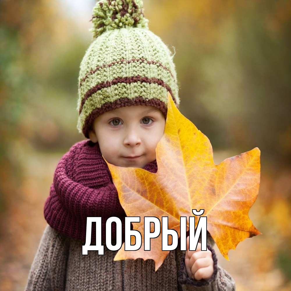 Открытка  с именем. Добрый, Главная  