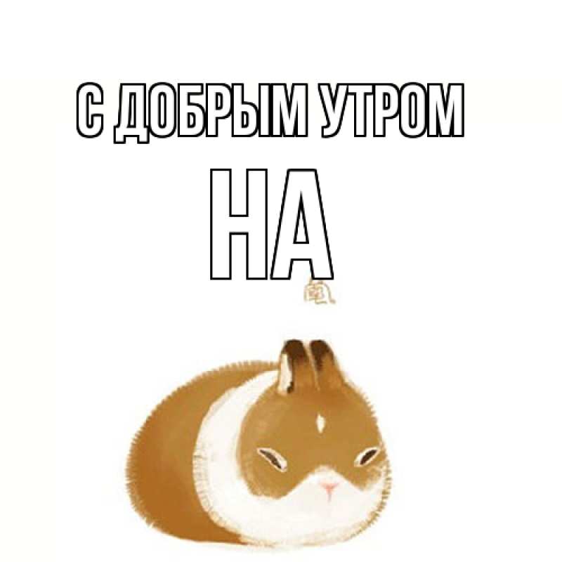 Картинка С добрым утром, на