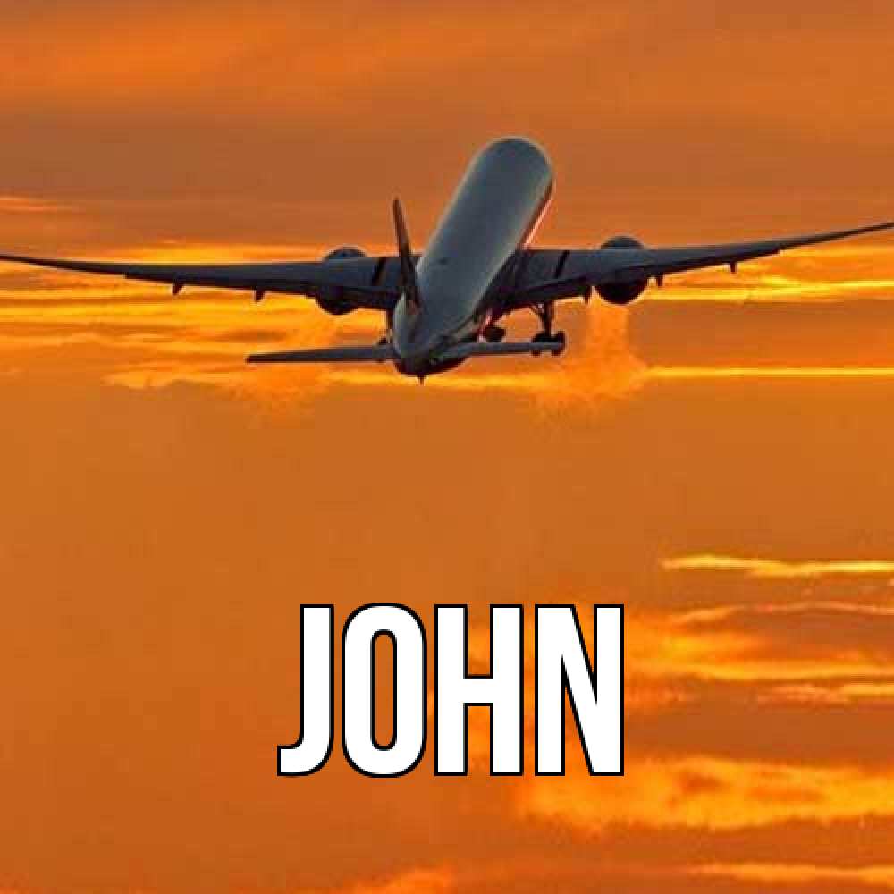 Открытка  с именем. John, Главная  