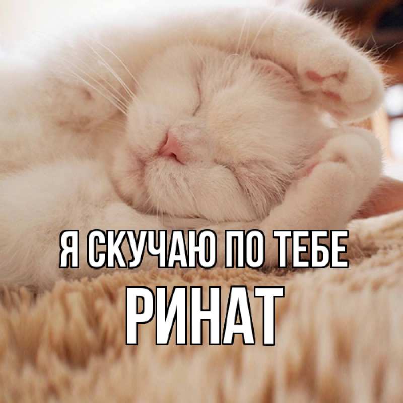 Картинка Я скучаю по тебе, Ринат