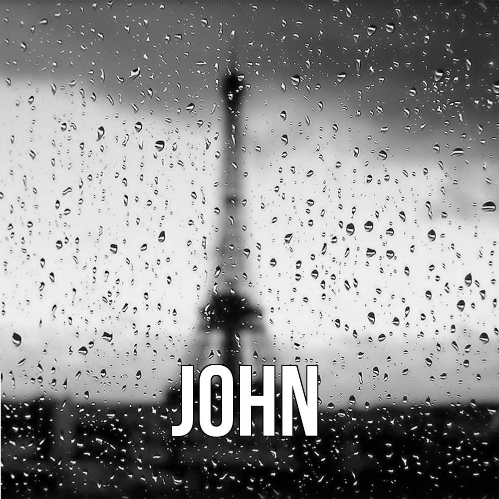 Открытка  с именем. John, Главная  