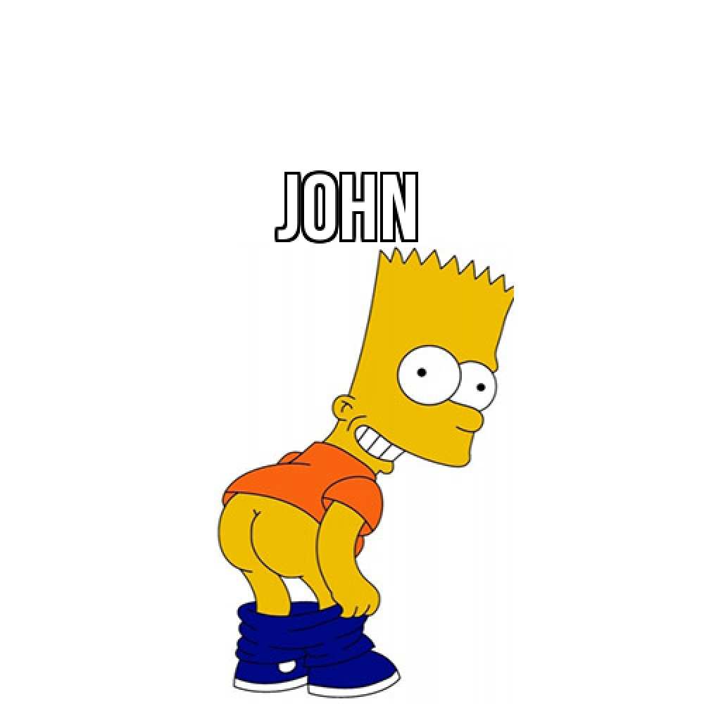 Открытка  с именем. John, Главная  