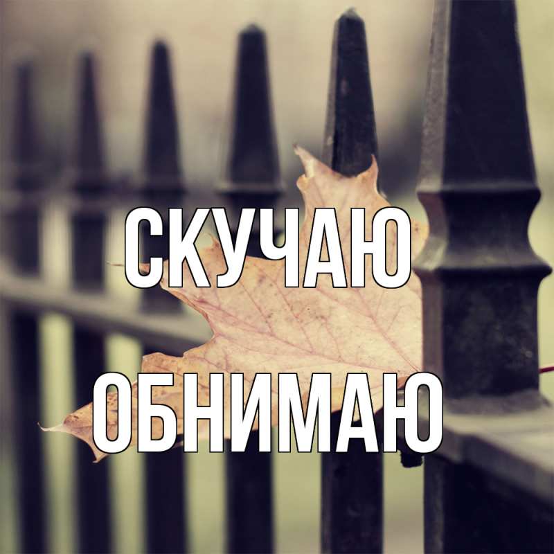 Картинка Скучаю, Обнимаю