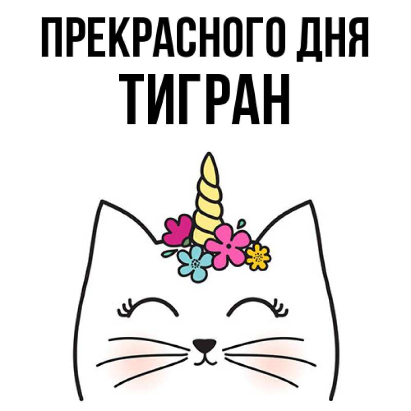 Картинка Прекрасного дня, Тигран
