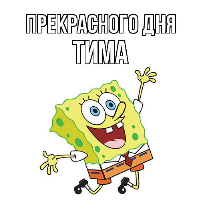 Картинка Прекрасного дня, Тима