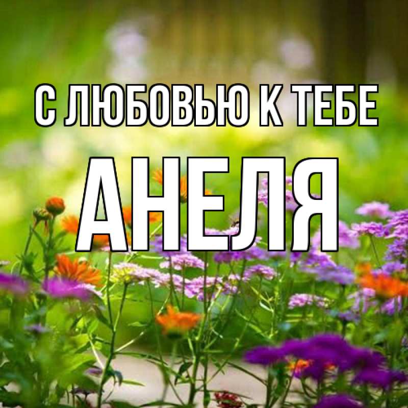 Картинка С любовью к тебе, Анеля