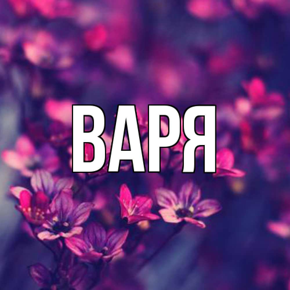 Открытка  с именем. варя, Главная  