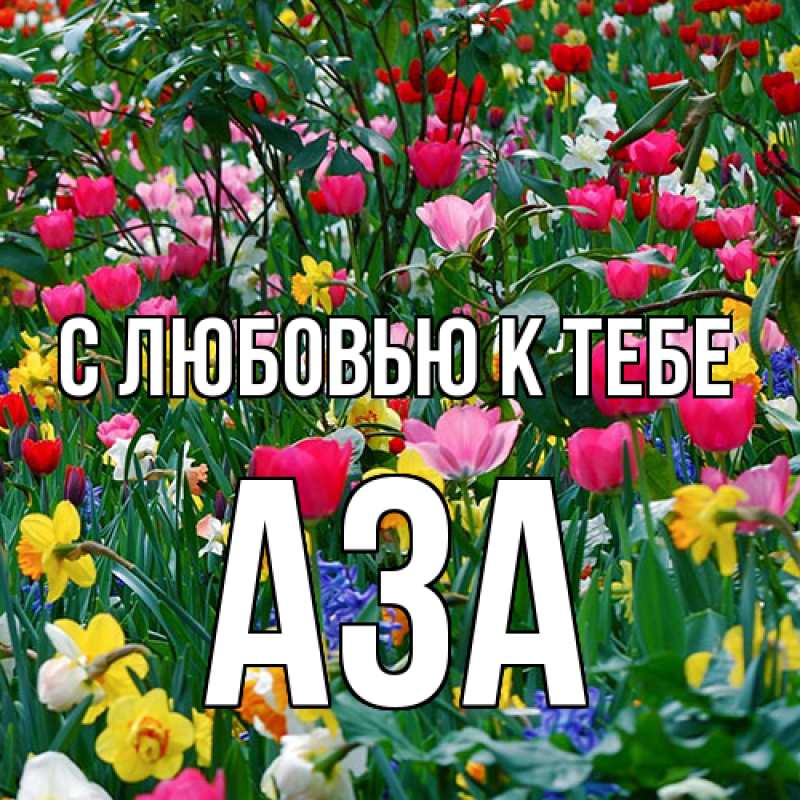 Картинка С любовью к тебе, Аза