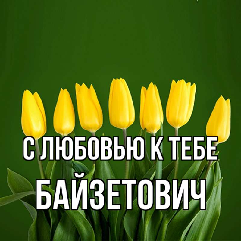 Картинка С любовью к тебе, Байзетович