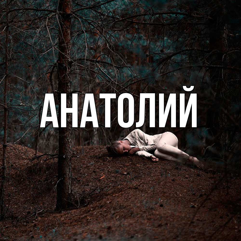 Открытка  с именем. Анатолий, Главная  