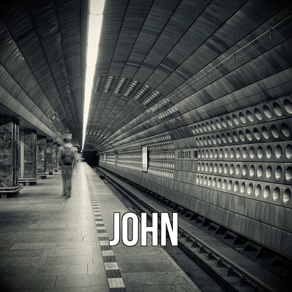 Открытка  с именем. John, Главная  