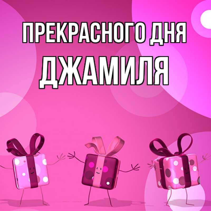 Картинка Прекрасного дня, Джамиля
