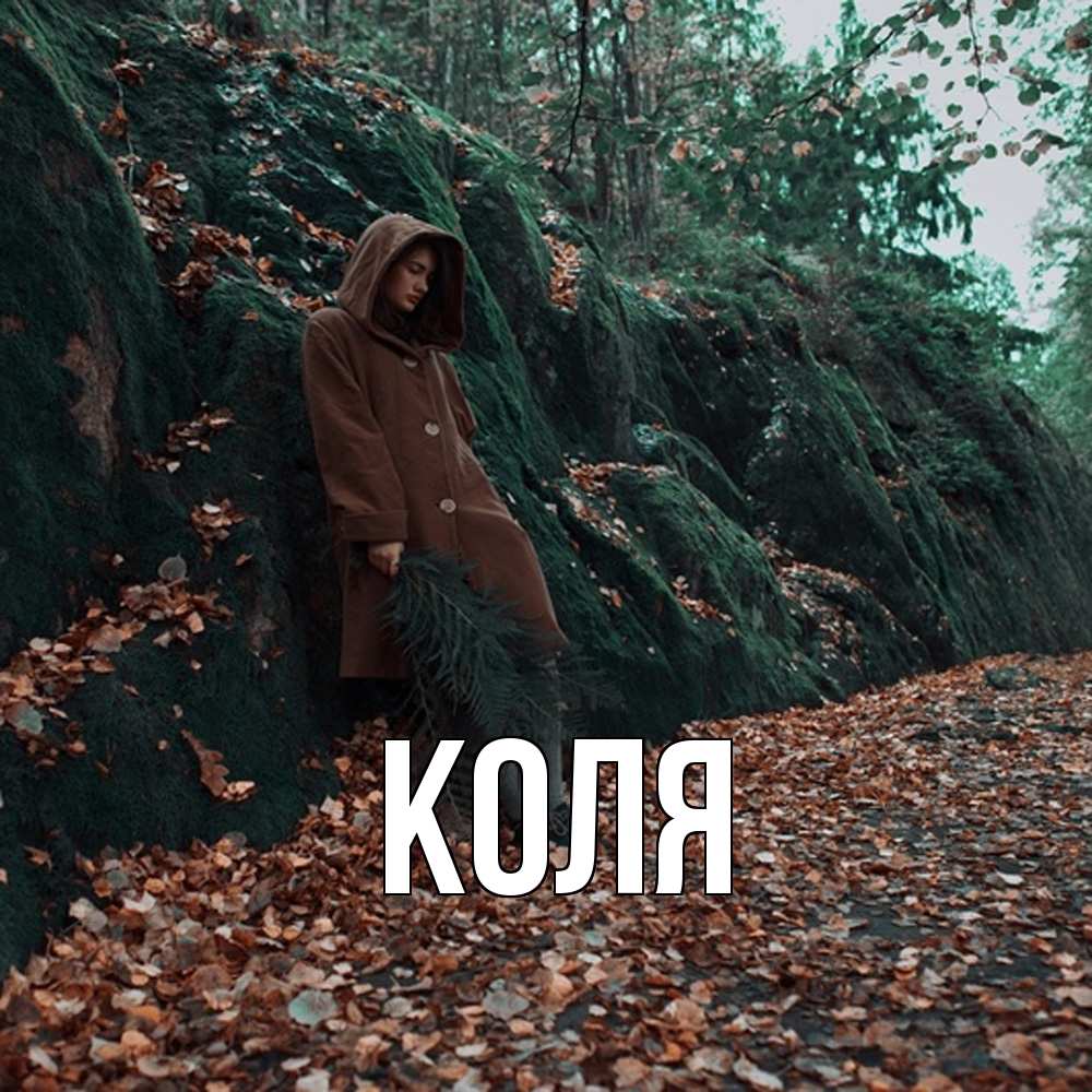 Открытка  с именем. коля, Главная  