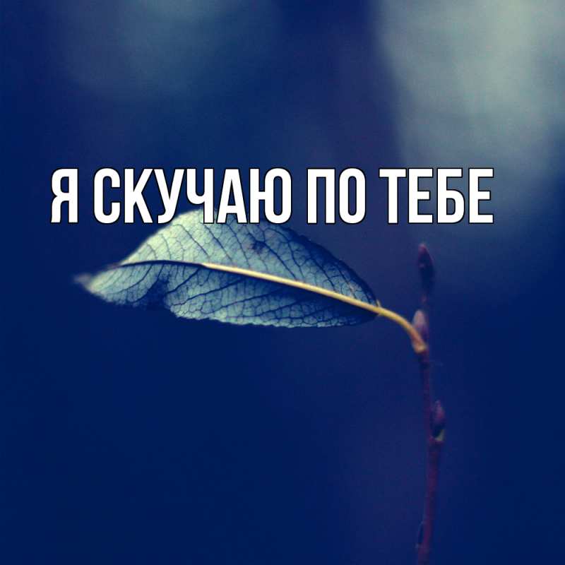 Картинка Я скучаю по тебе, 