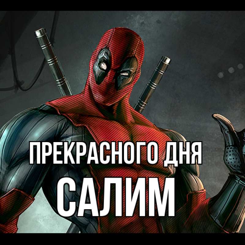 Картинка Прекрасного дня, Салим