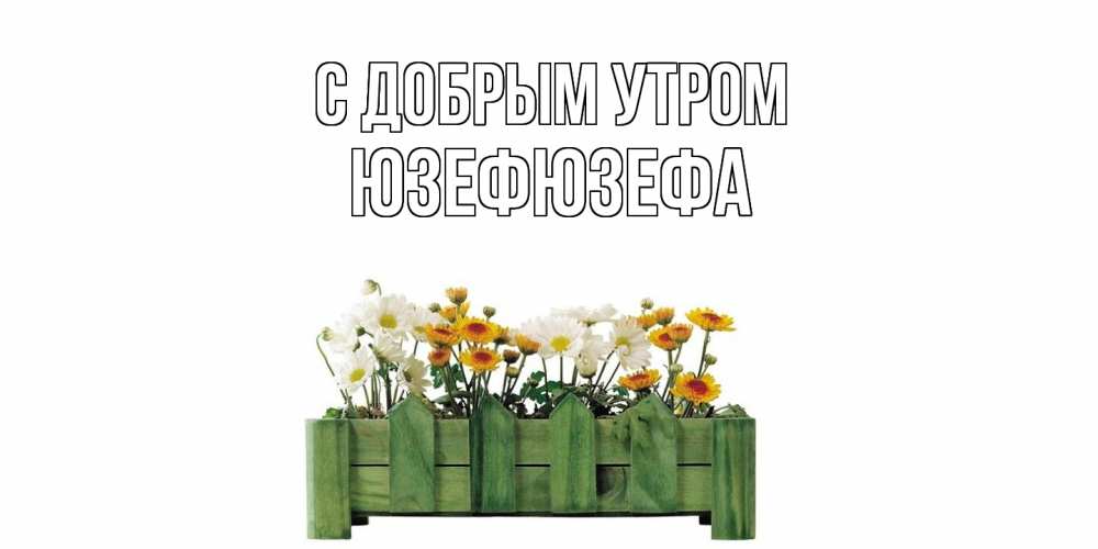 Открытка  с именем. Юзефюзефа, С добрым утром  