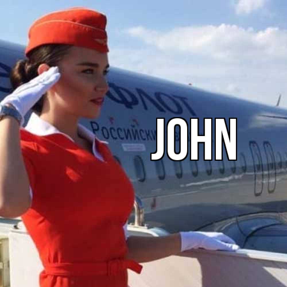 Открытка  с именем. John, Главная  