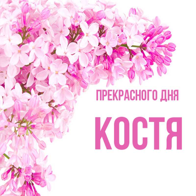 Картинка Прекрасного дня, костя