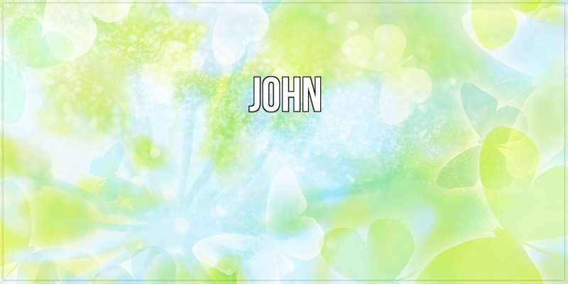 Картинка  с именем , John