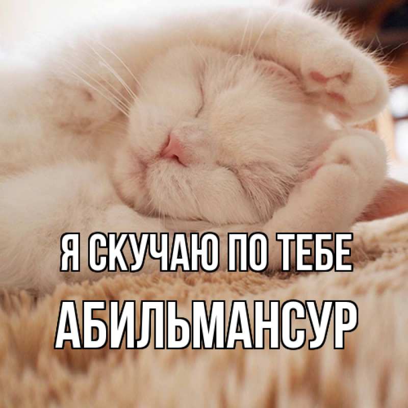 Картинка Я скучаю по тебе, Абильмансур