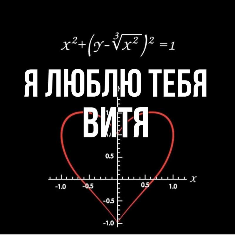 Картинка Я люблю тебя, Витя