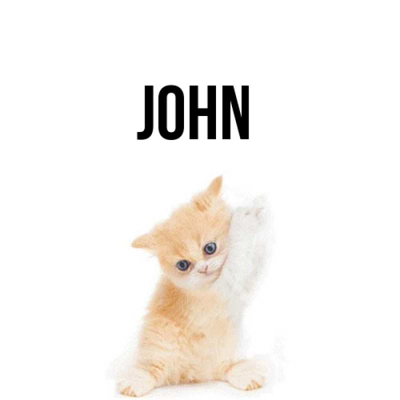 Картинка  с именем , John