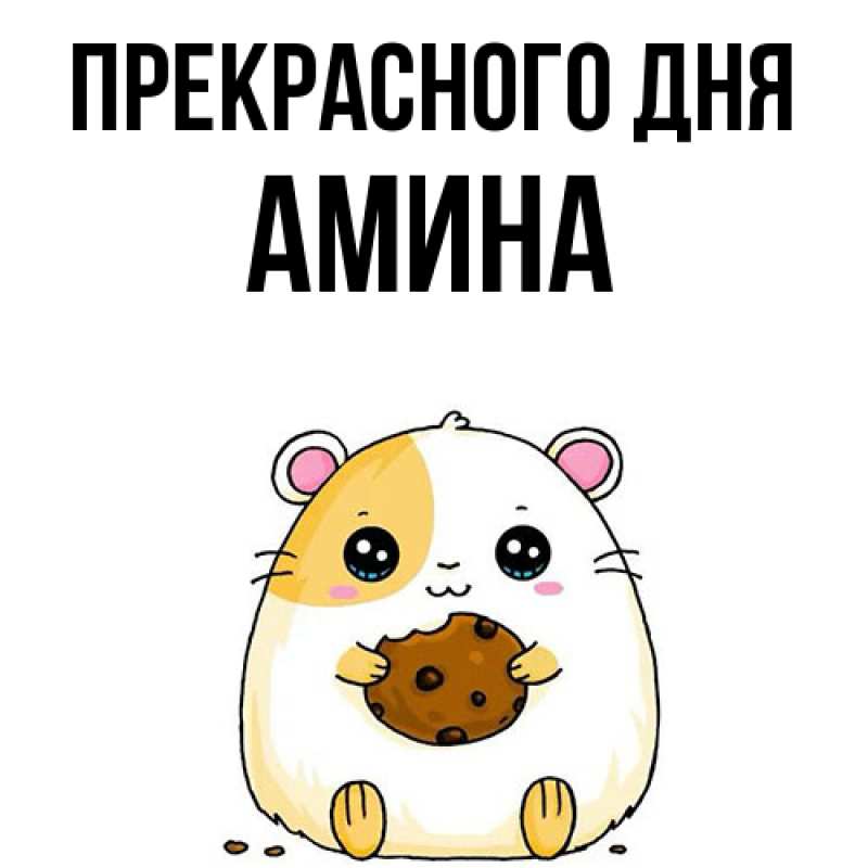 Картинка Прекрасного дня, Амина