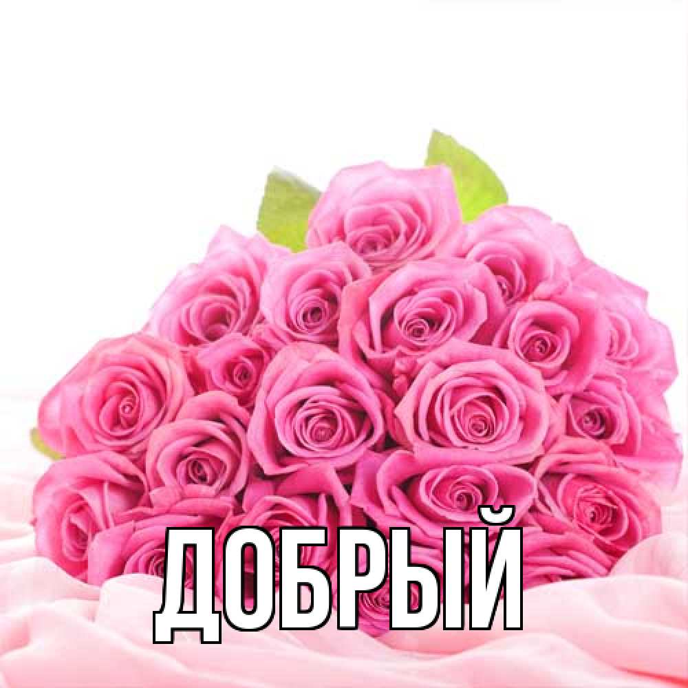 Открытка  с именем. Добрый, Главная  
