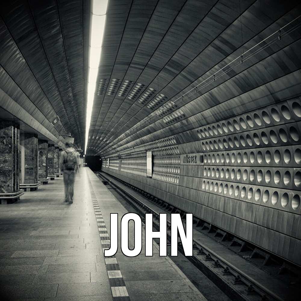 Открытка  с именем. John, Главная  