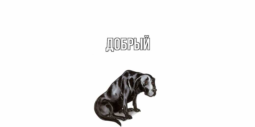 Открытка  с именем. Добрый, Главная  