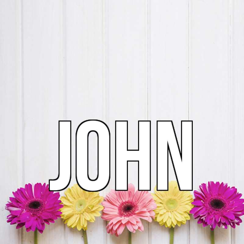 Картинка  с именем , John