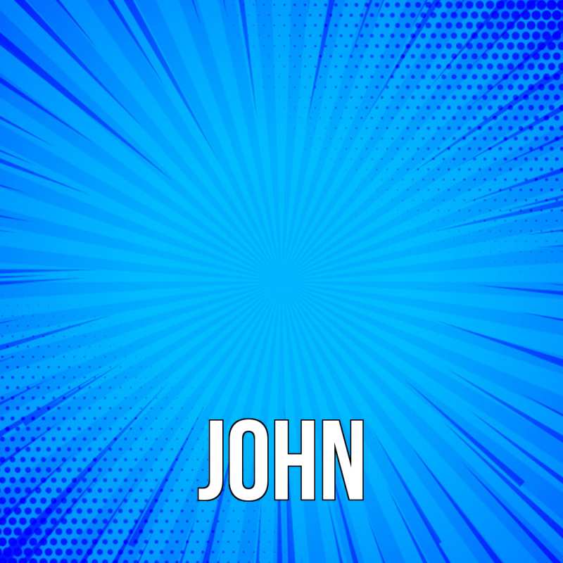 Картинка  с именем , John