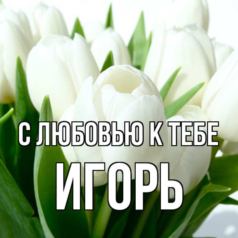 Картинка С любовью к тебе, Игорь