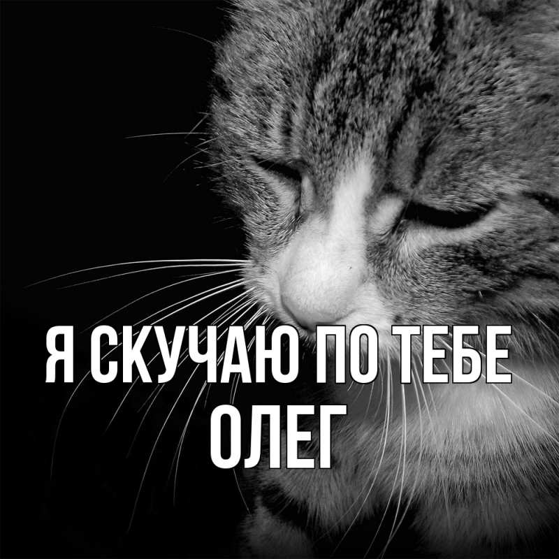 Картинка Я скучаю по тебе, олег