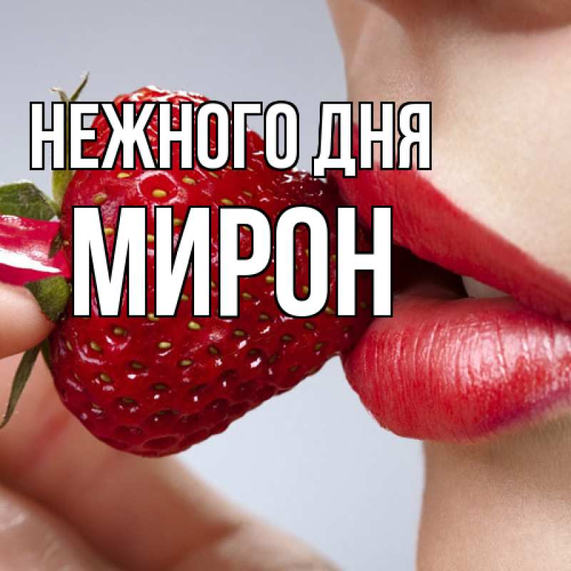 Картинка Нежного дня, Мирон