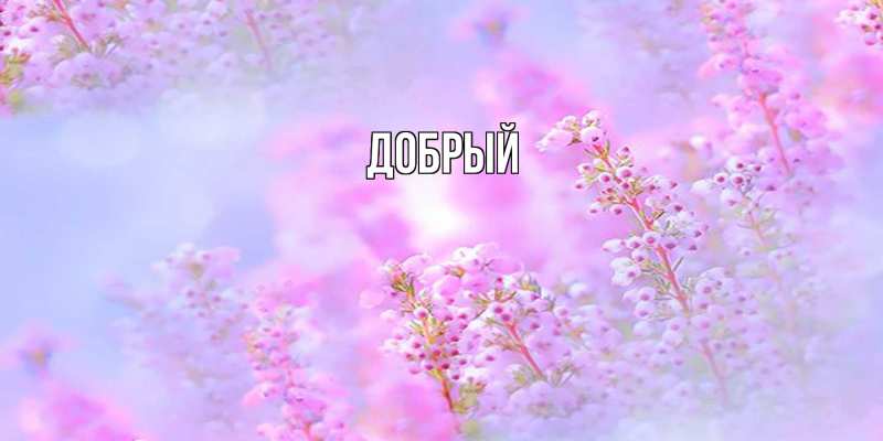 Картинка  с именем , Добрый