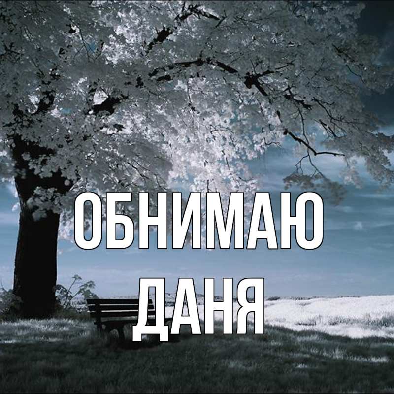 Картинка Обнимаю, Даня
