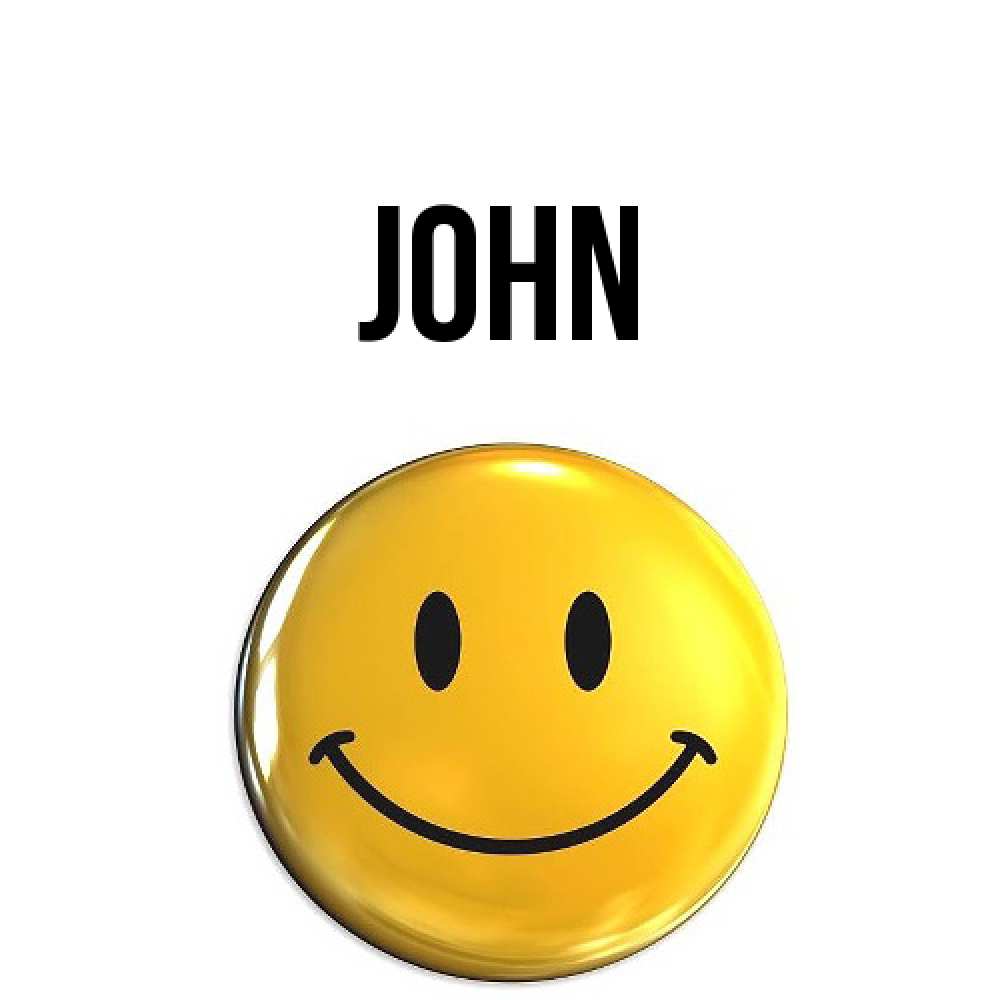 Открытка  с именем. John, Главная  