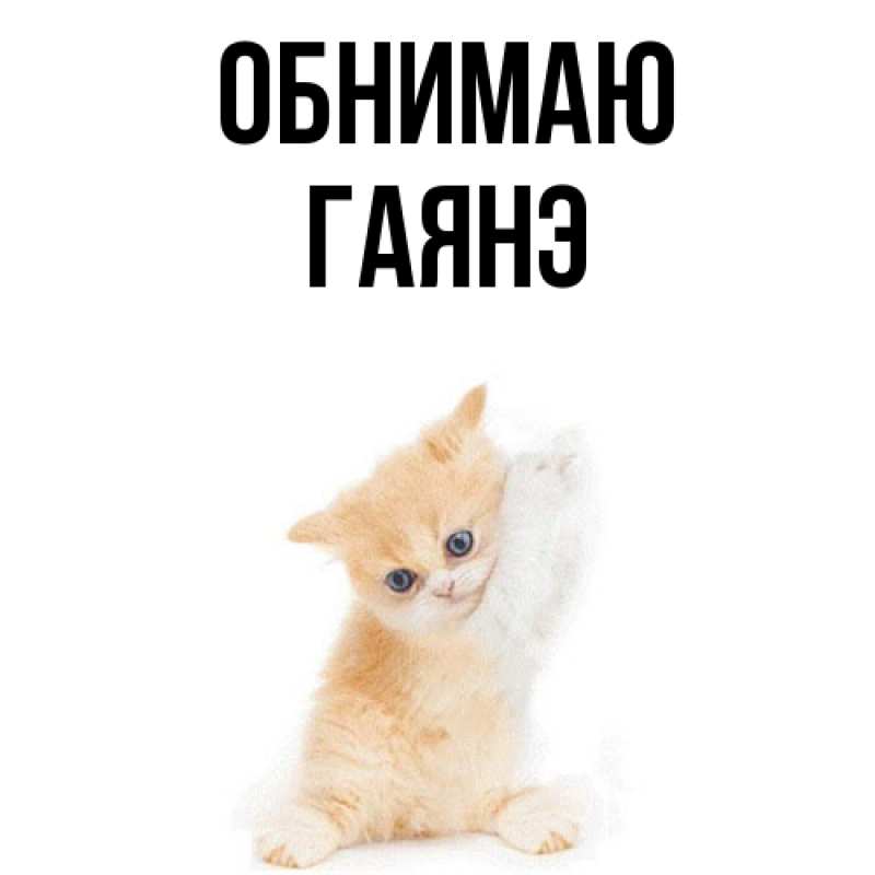 Картинка Обнимаю, Гаянэ
