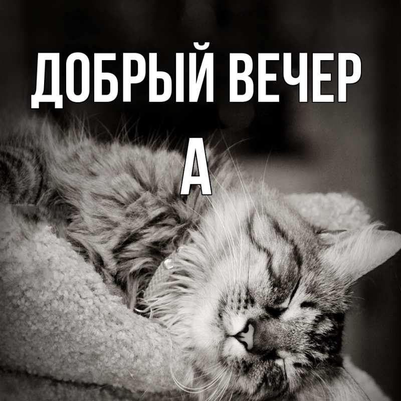 Картинка Добрый вечер, а