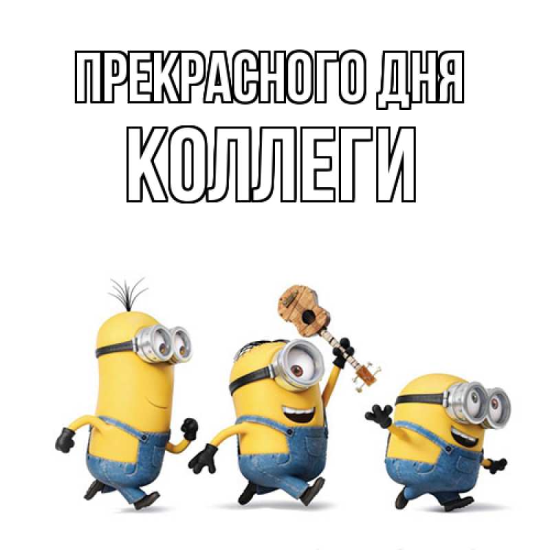 Картинка Прекрасного дня, коллеги