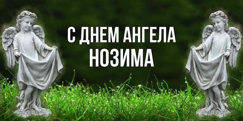 Картинка С днем ангела, Нозима