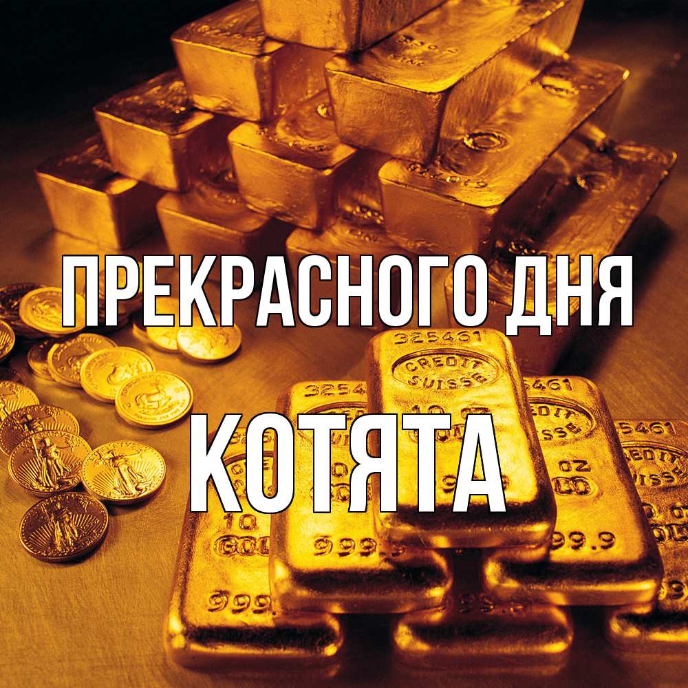 Открытка  с именем. Котята, Прекрасного дня  