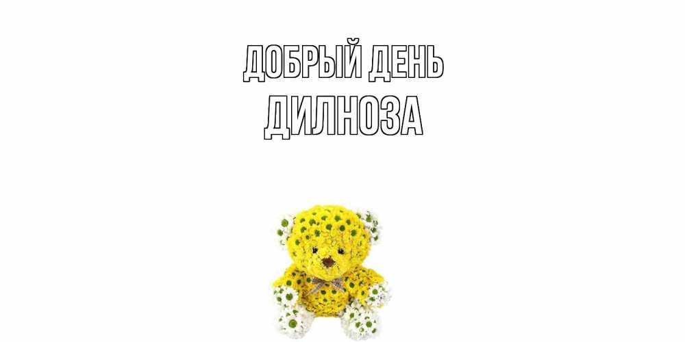 Открытка  с именем. дилноза, Добрый день  