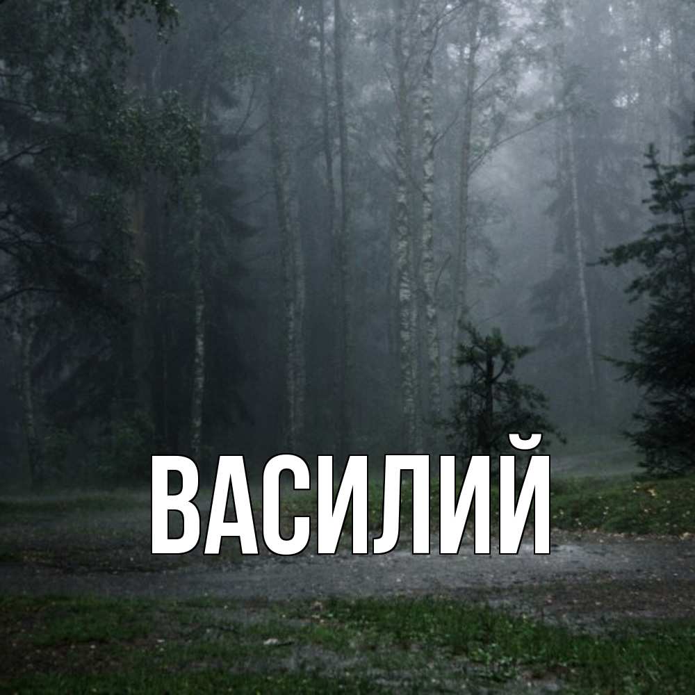 Открытка  с именем. Василий, Главная  