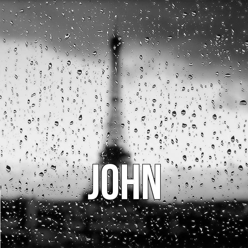 Открытка  с именем. John, Главная  