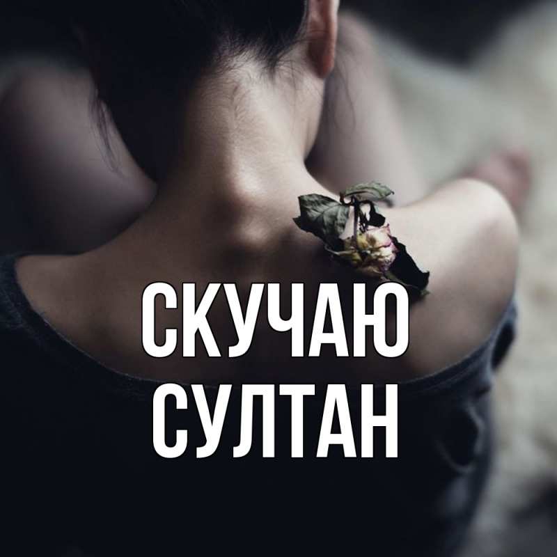 Картинка Скучаю, Султан